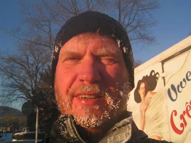 ... Laufen bei -11 Grad ;-)