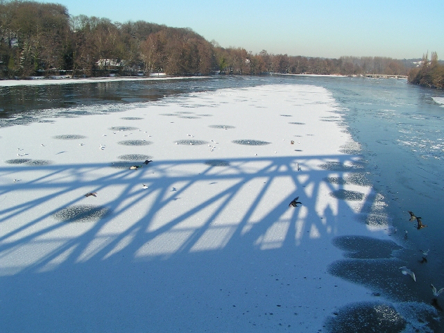Wollte nur meinen Schatten fotografieren ;-)